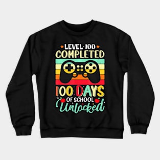 Video  Student 100th Day Teacher 100 Days of School Crewneck Sweatshirt